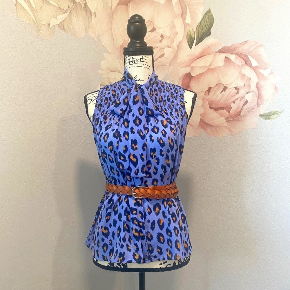 Ann Taylor Animal Print Top